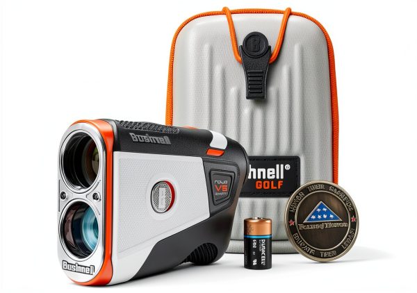 Bushnell Golf Rangefinder Orange V6 Shift 6X with Slope-8