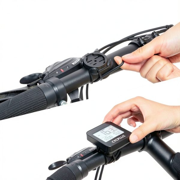 Cycling Computer CYCPLUS G1 Black LED Bike Tracker-4