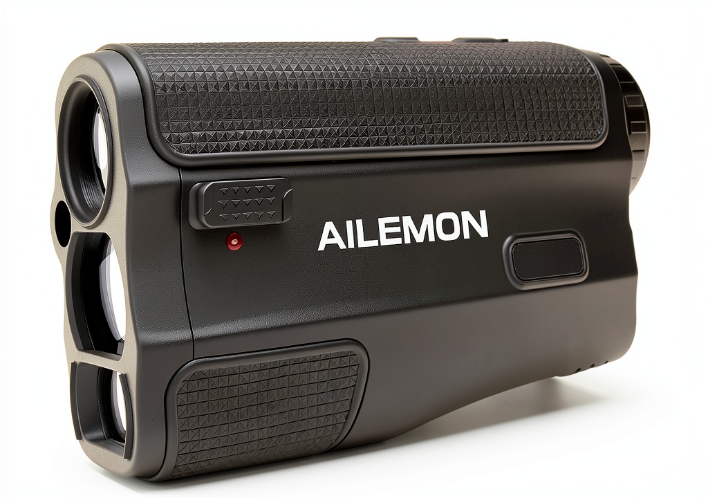 AILEMON AL52 Laser Rangefinder in black plastic design