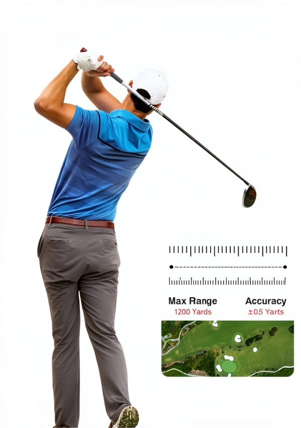 VyKure Golf Rangefinder 7x Waterproof ABS Design-2
