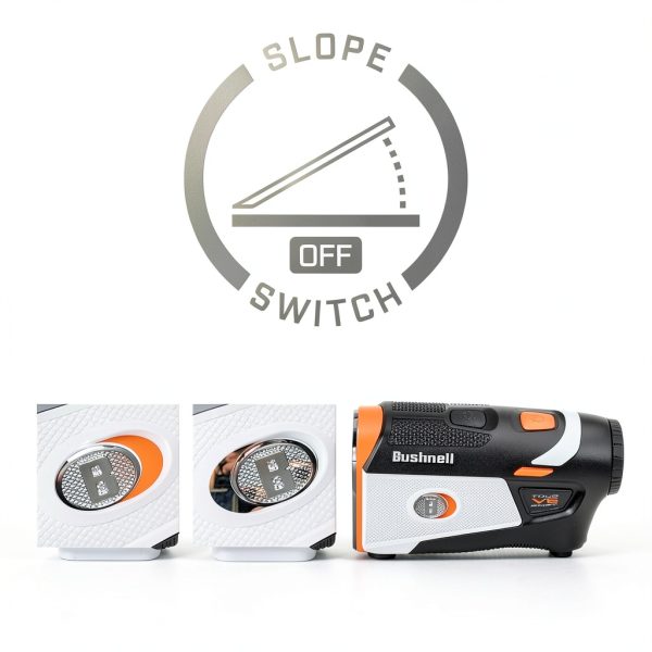 Bushnell Golf Rangefinder Orange V6 Shift 6X with Slope-2