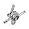 LETAYAR Metal Fuel Cut Off Valve 2 Port for Mini Bikes and-1