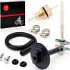 MOTO1988 Fuel Petcock Kit Metal 0.75in Dual Port-3