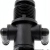 LIYYOO 3-Way Fuel Shutoff Valve Petcock Brass-2