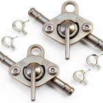 LETAYAR Metal Fuel Cut Off Valve 2 Port for Mini Bikes and-0
