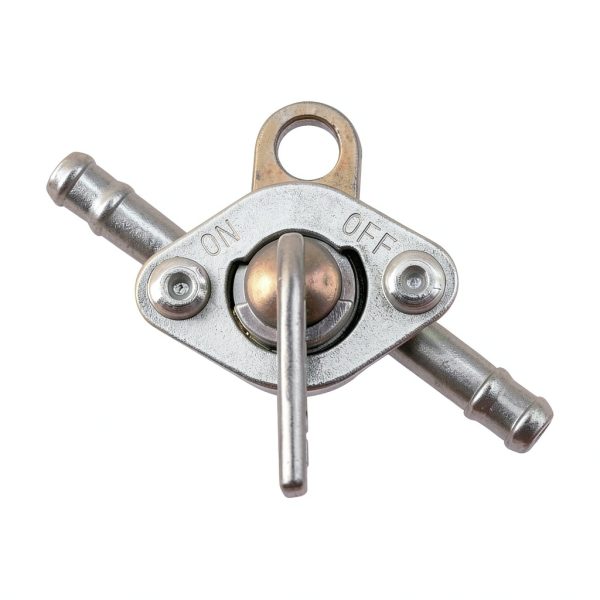 LETAYAR Metal Fuel Cut Off Valve 2 Port for Mini Bikes and-3