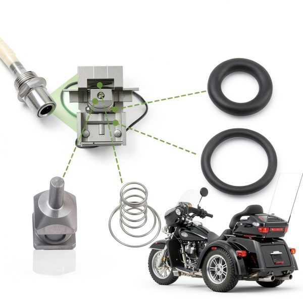 Harley-Davidson Fuel Check Valve Rebuild Kit by Apobelor-5