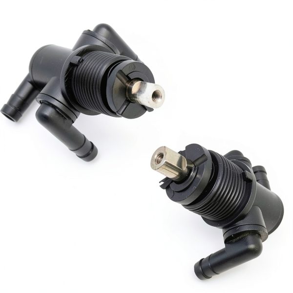 LIYYOO 3-Way Fuel Shutoff Valve Petcock Brass-5