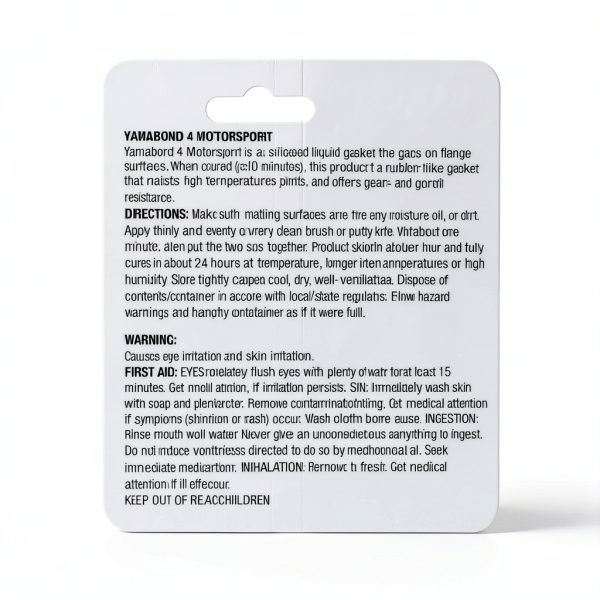 Yamaha Yamalube Yamabond 4 liquid gasket ACC-YAMAB-ON-D4 60min Cure-3