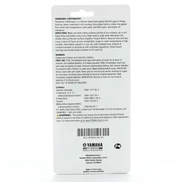 Yamaha Yamalube Yamabond 4 liquid gasket ACC-YAMAB-ON-D4 60min Cure-1