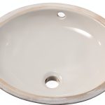 American Standard Oval Undermount Sink 495221.020 White 19.25"-0