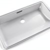 TOTO Lavatory Undercounter Sink LT191G#01 20.5" x 12.4" Cotton White-0