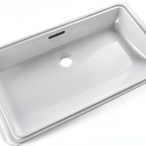 TOTO Lavatory Undercounter Sink LT191G#01 20.5" x 12.4" Cotton White-0