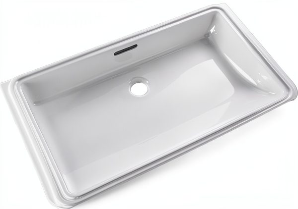 TOTO Lavatory Undercounter Sink LT191G#01 20.5" x 12.4" Cotton White-0