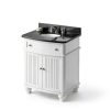 Jeffrey Alexander 30in White Vanity Top Granite Countertop-0
