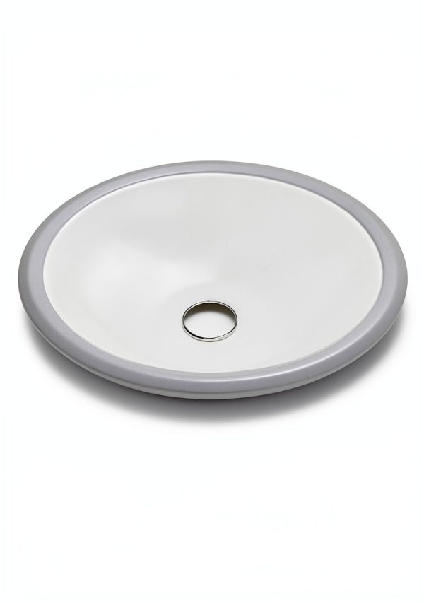 Nantucket Sinks 13x10 Undermount Ceramic Sink in Warm Bisque Cream-2