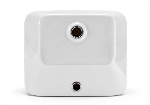 20 Inch Rectangle Undermount Sink KINGSMAN White-2