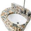 Nantucket Sinks 13x10 Undermount Ceramic Sink in Warm Bisque Cream-4