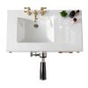 GETPRO Vanity Top White Sink Countertop Integrated Backsplash-4