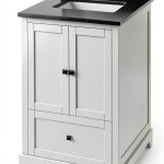 24" Addington Vanity Jeffrey Alexander Top Black Granite-0