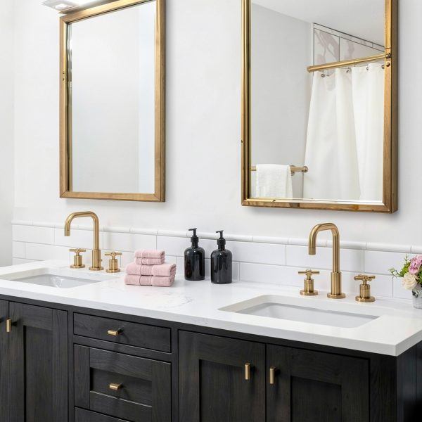 Undermount Bathroom Sink Highpoint White 18x12 Porcelain Enamel-4