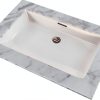 TOTO Lavatory Undercounter Sink LT191G#01 20.5" x 12.4" Cotton White-2