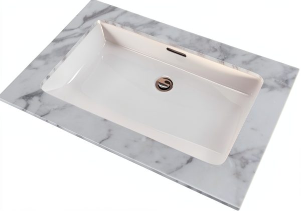 TOTO Lavatory Undercounter Sink LT191G#01 20.5" x 12.4" Cotton White-2