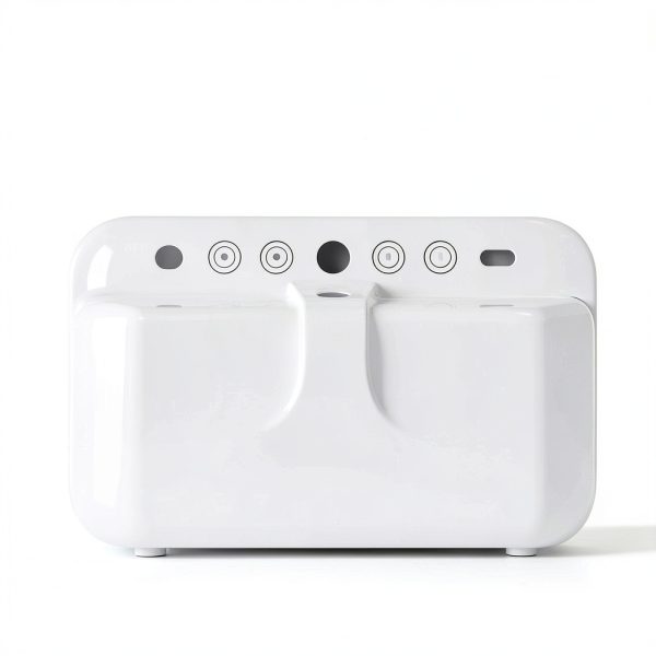 GETPRO Vanity Top White Sink Countertop Integrated Backsplash-6