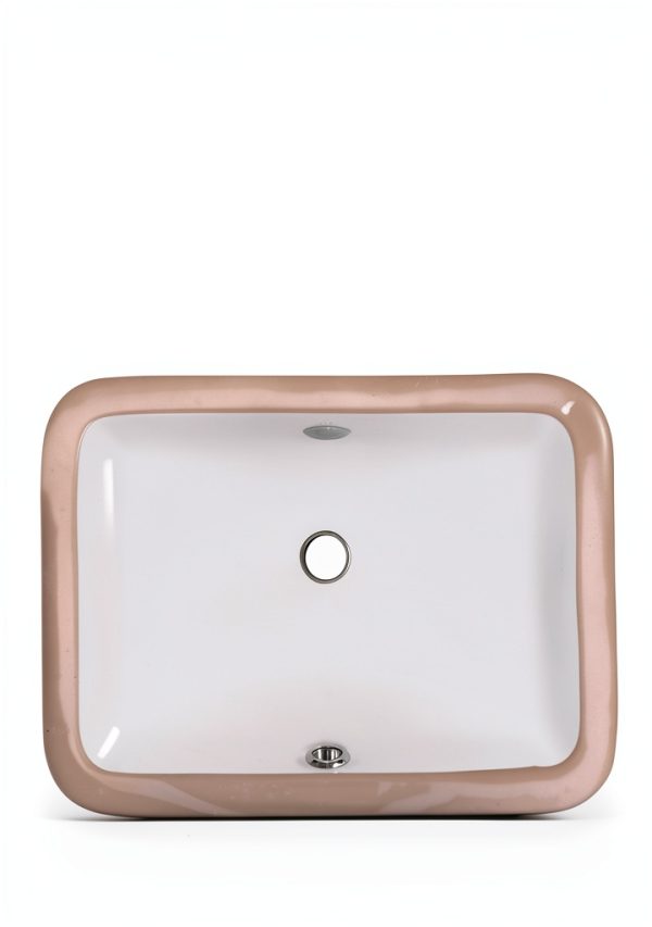 Nantucket Sinks UM-159-W 17" White Bathroom Sink 15x9 Undermount-5